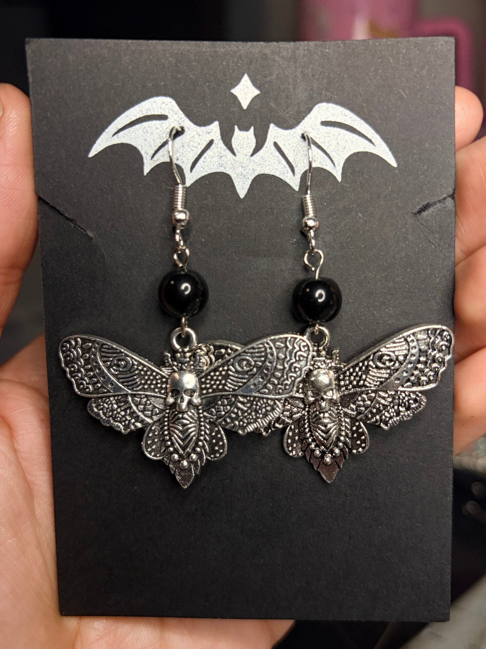 Aretes Polilla Moteada