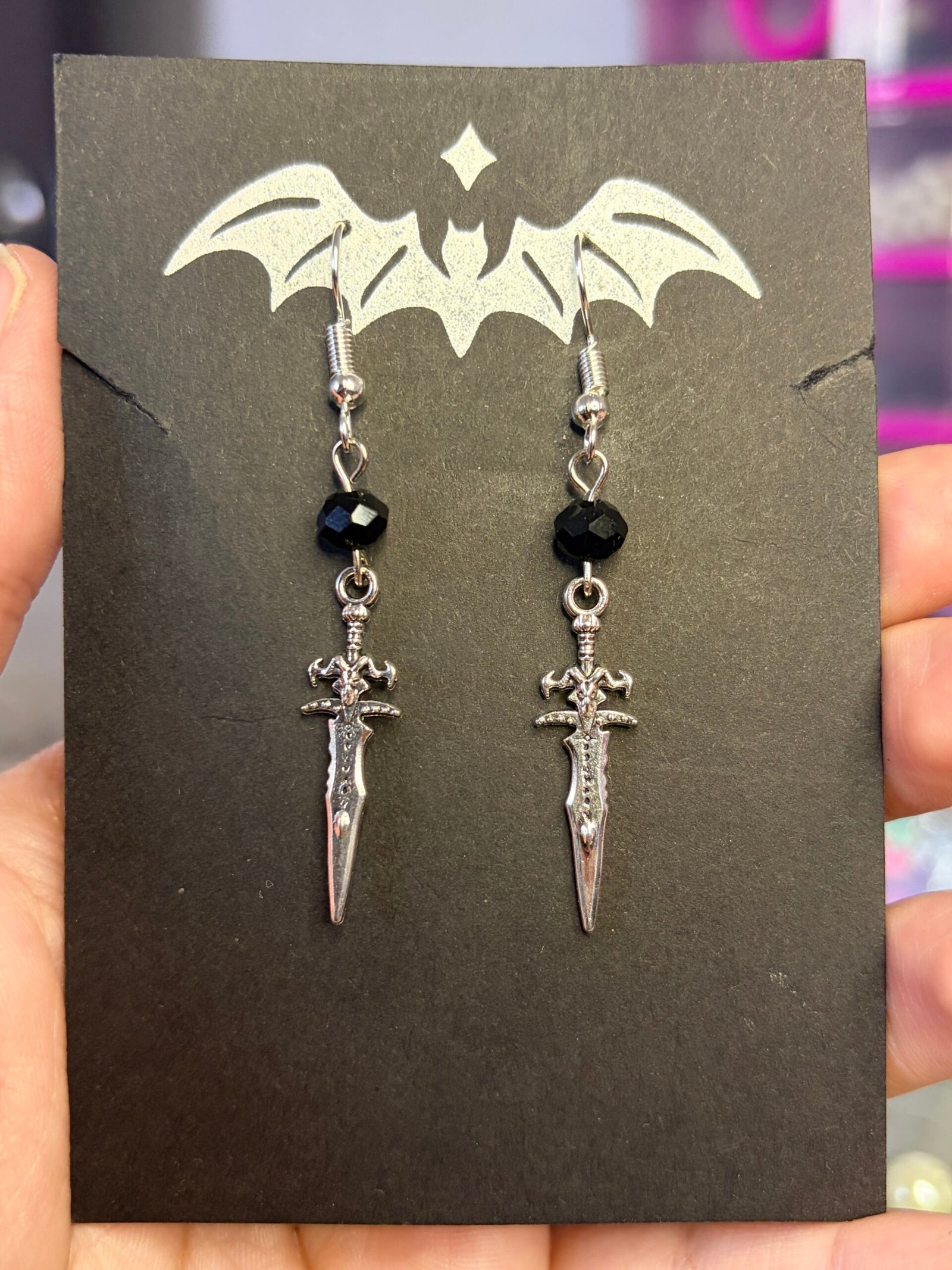 Aretes Mini Espadas