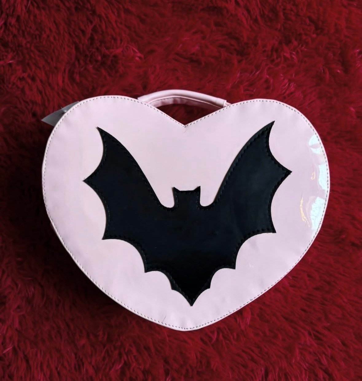 Bolsa Corazón Rosa Murciélago