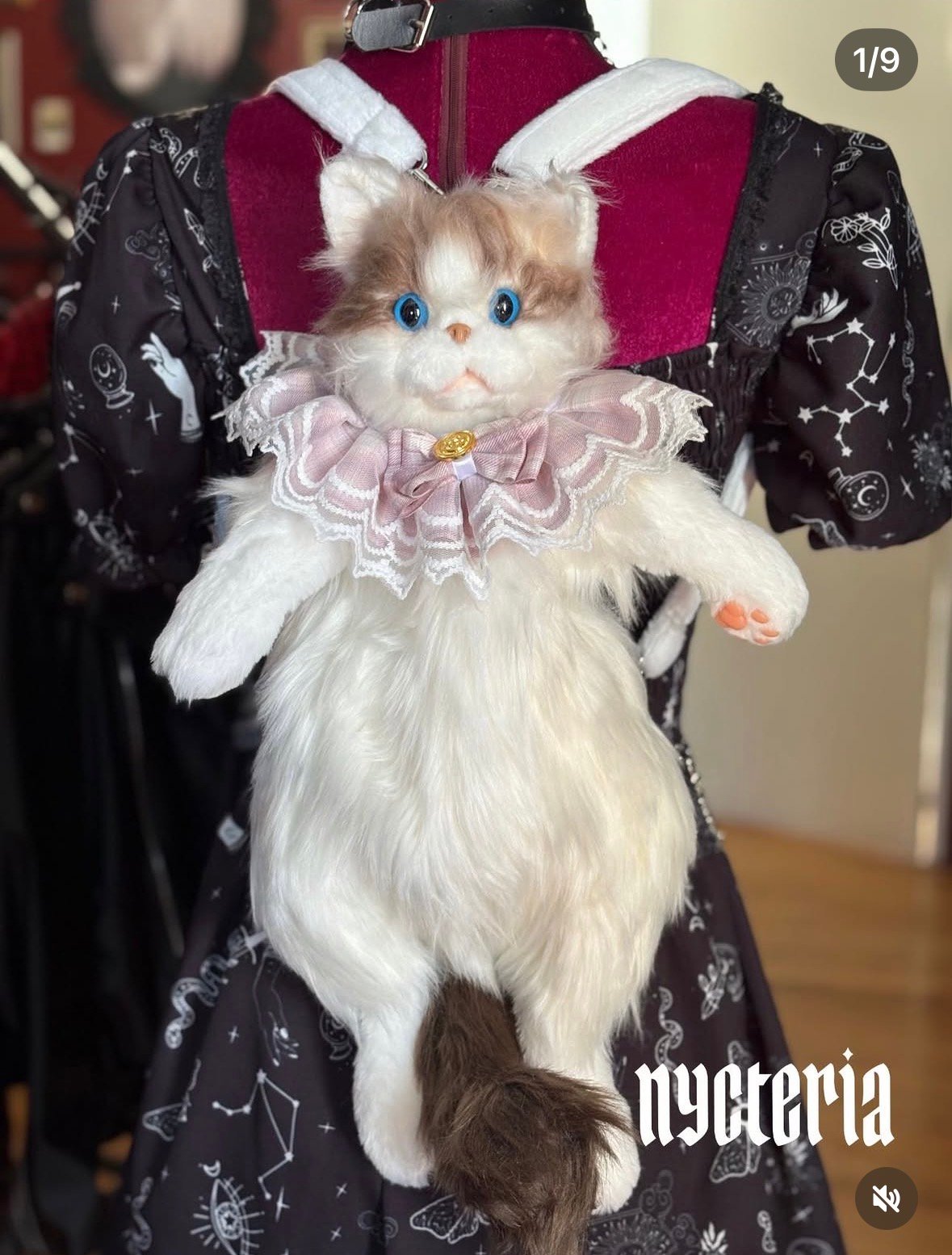 Mochila Gato Realista