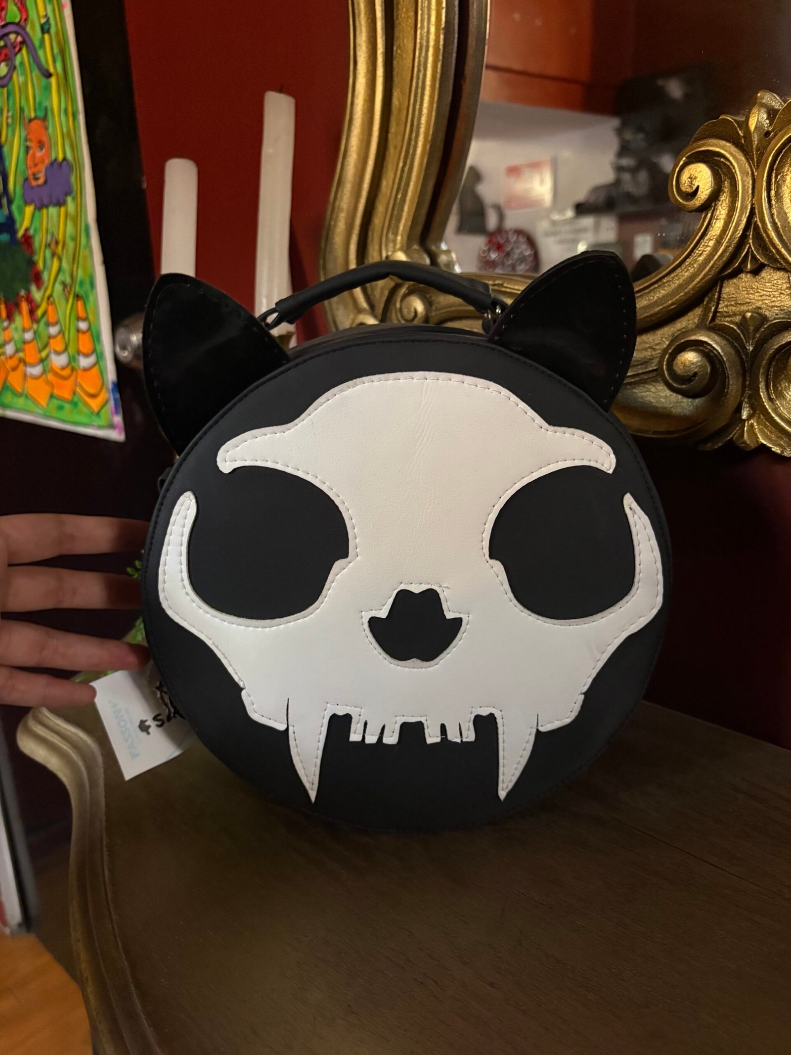 Bolsa Redonda Gato