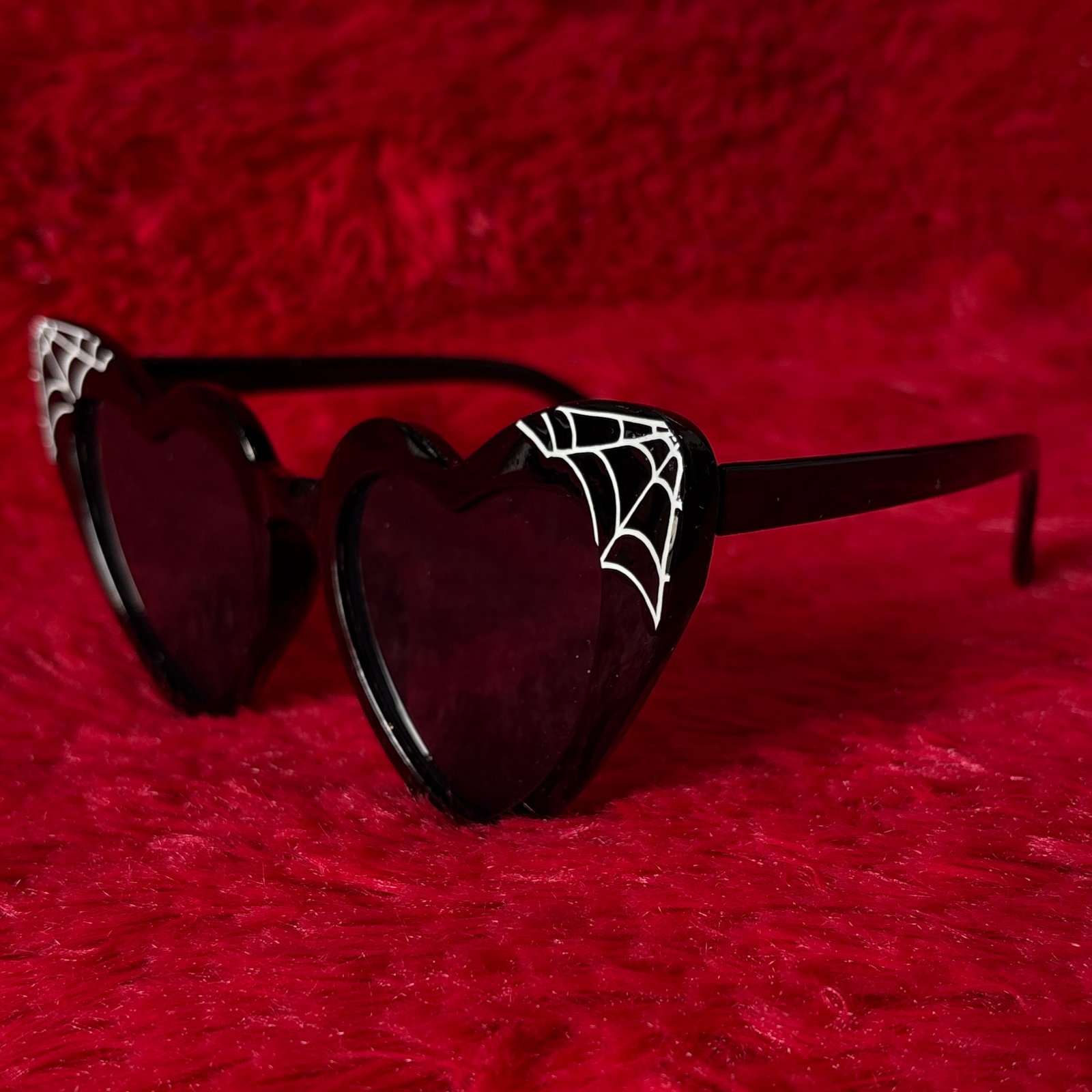 Lentes Corazón Spiderweb