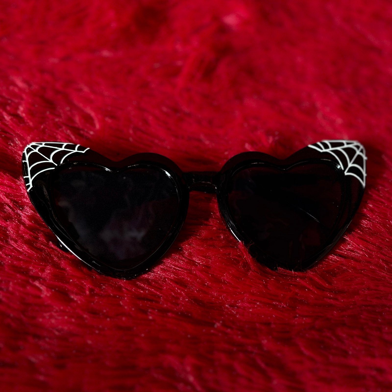Lentes Corazón Spiderweb - Imagen 3