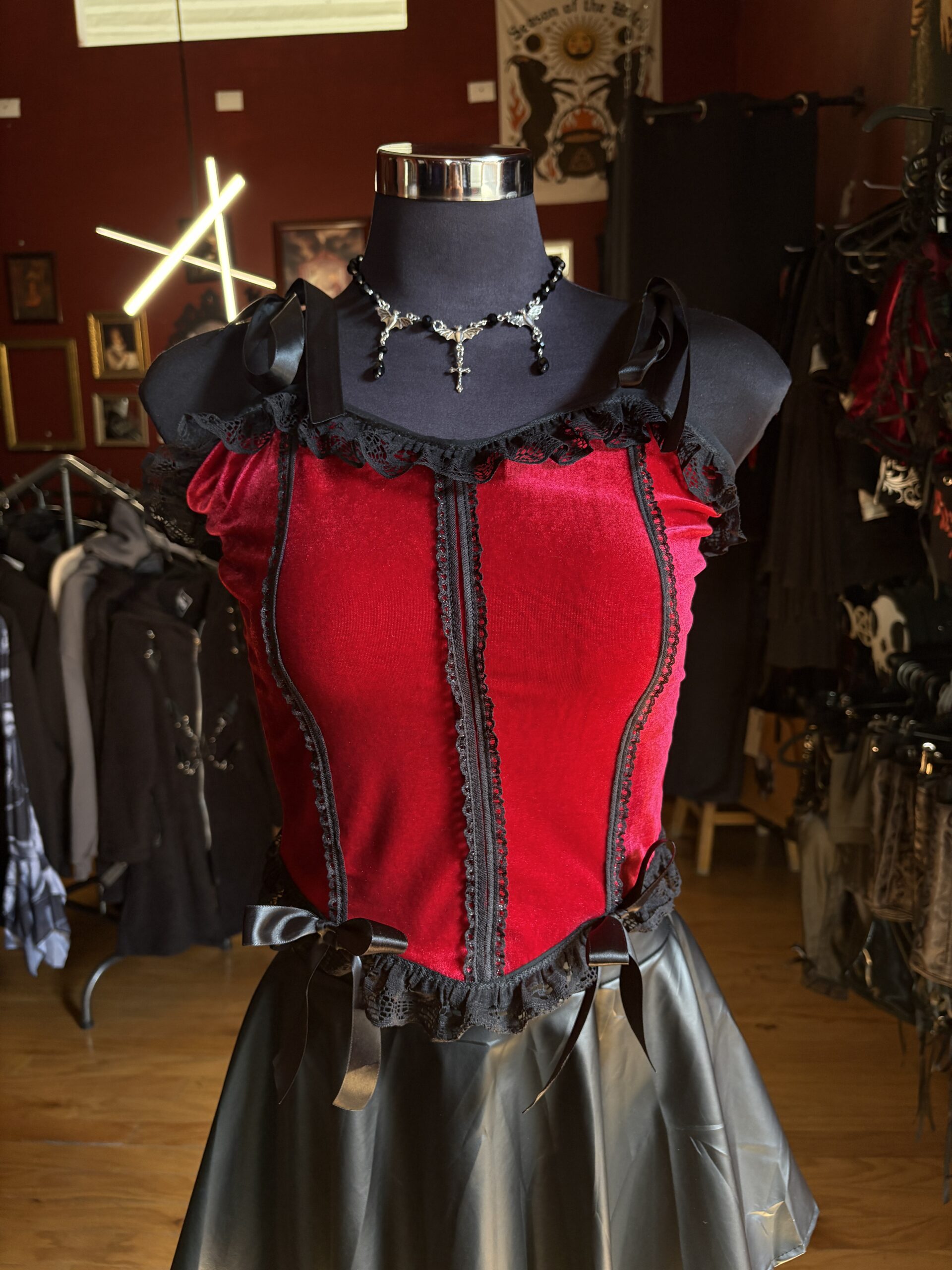 Blusa Tirantes Crimson