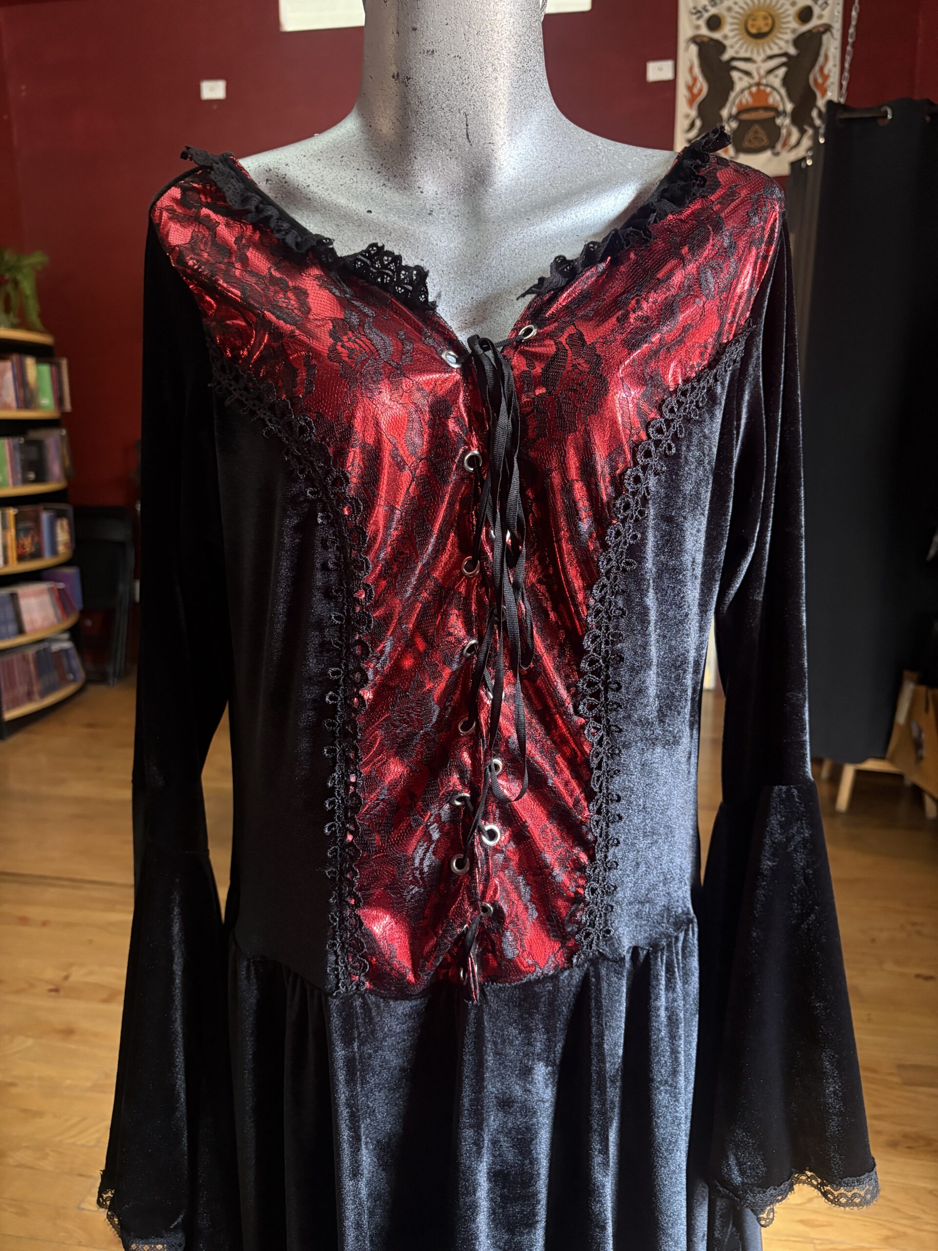 Vestido Imperia Terciopelo - Imagen 2