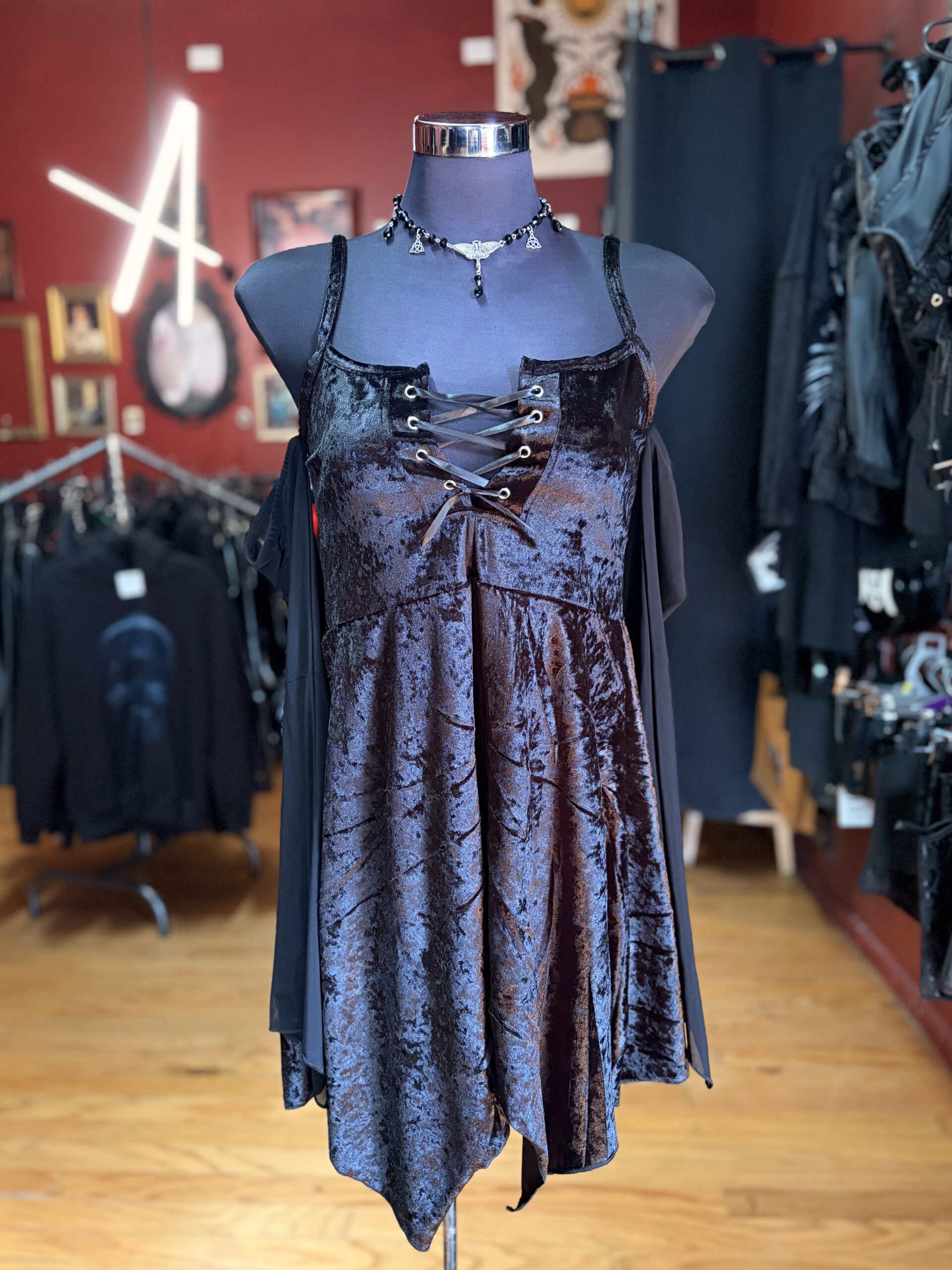 Vestido Onyx Terciopelo