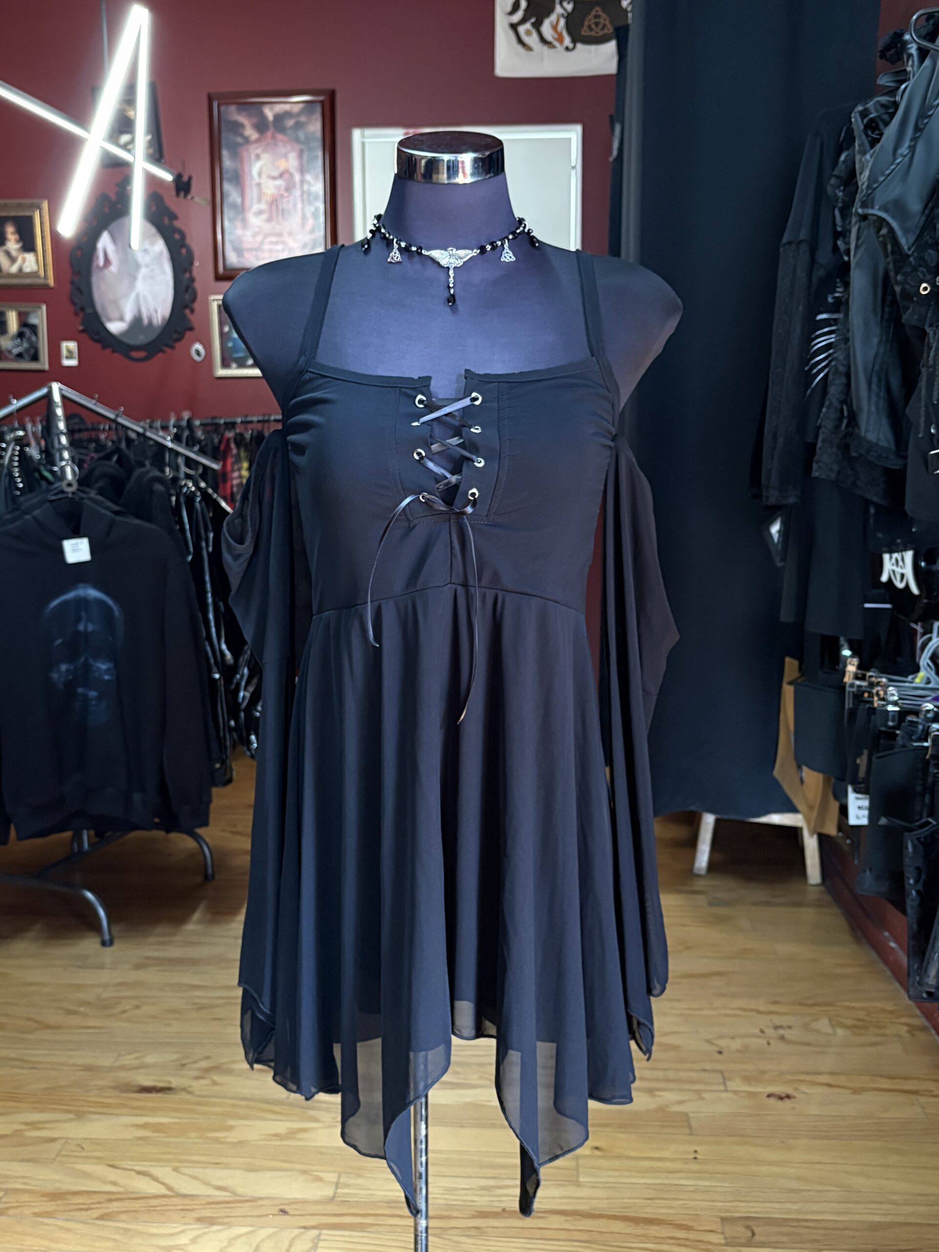 Vestido Onyx Mesh