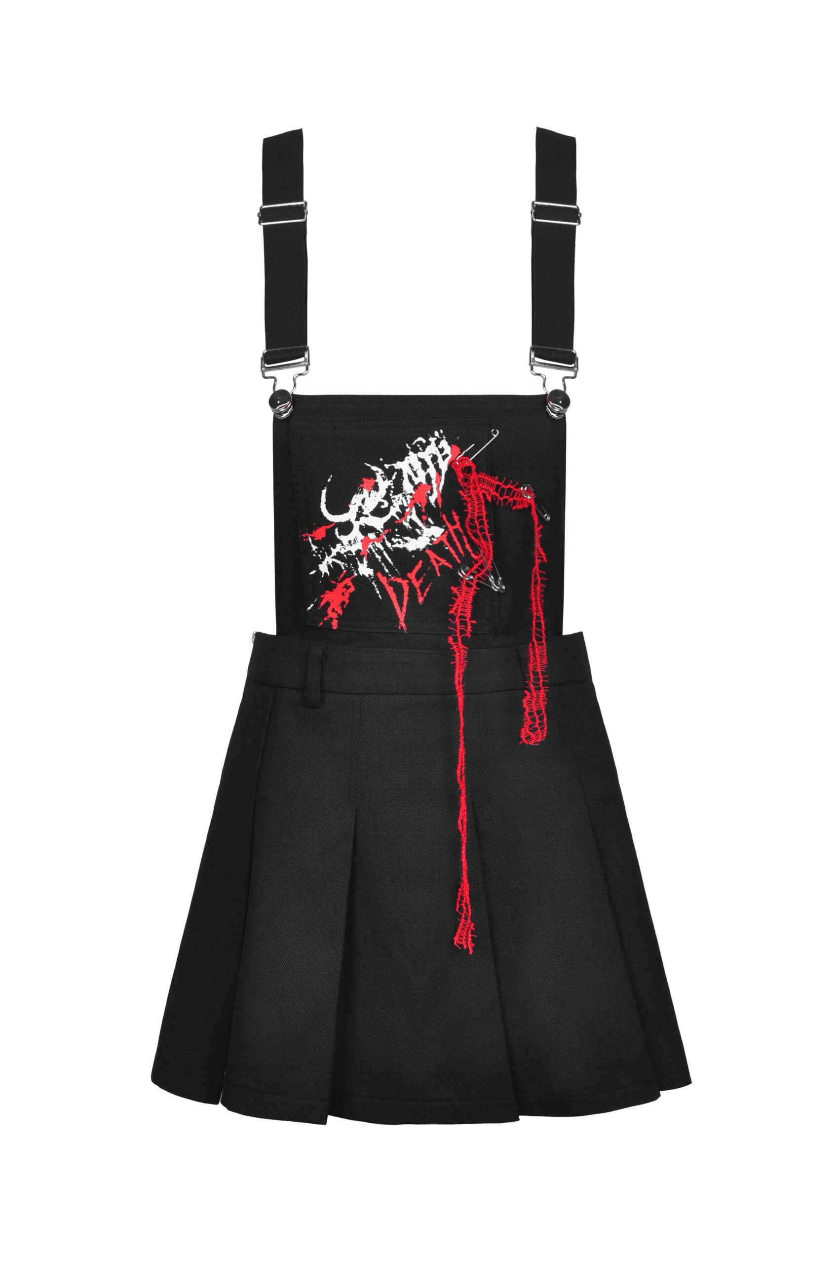 Vestido de Tirantes Plegado Overol - DW642 - Imagen 2