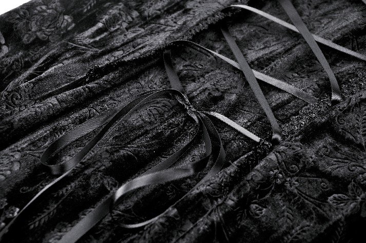 Vestido Queen Luxe Gótico - DW932 - Imagen 5